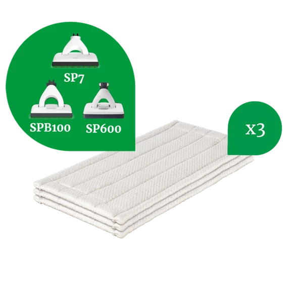 Lingette parquet (x3) Kobold SP7-SPB100-SP600 - 1